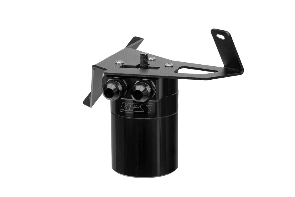 HPS Performance Oil Catch Can Kit 860-029WB Black - 860-029WB