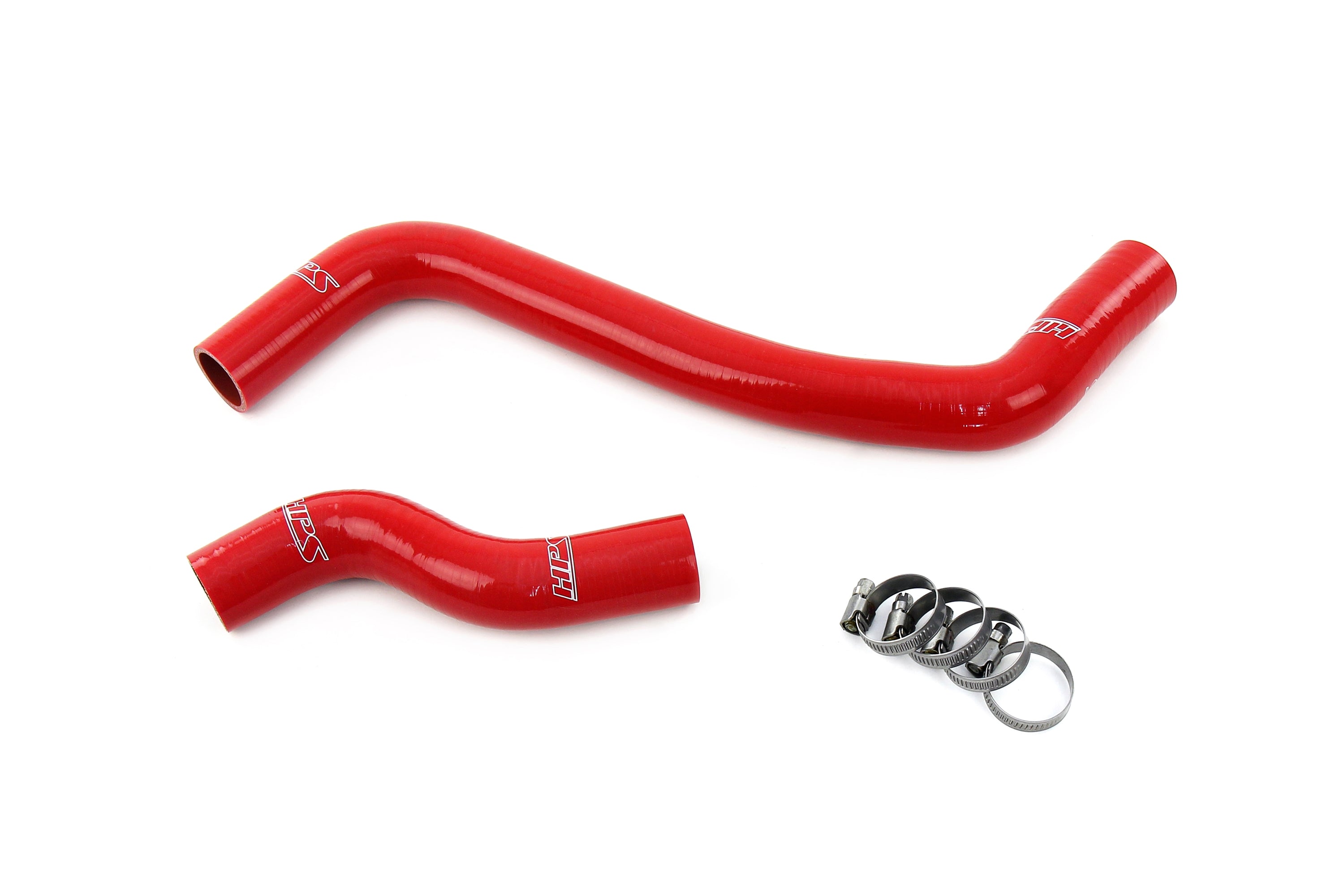 HPS Performance Hps Silicone Radiator Coolant Hose Kit 57 2124 Red Red - 57-2124-RED