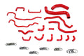 HPS Performance Hps Silicone Radiator And Heater Coolant Hose Kit 57 1516 Red Red - 57-1516-RED