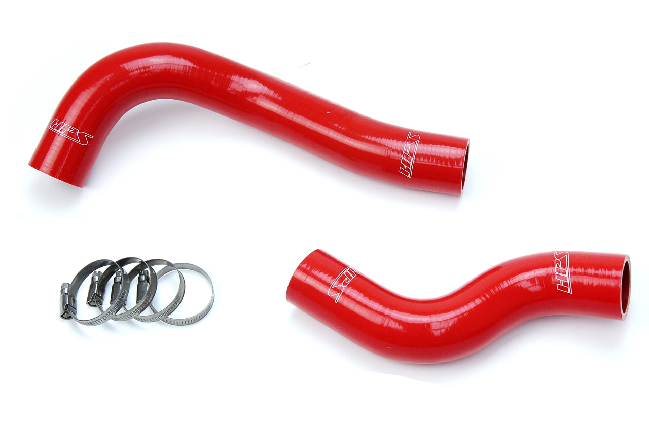 HPS Performance Hps Silicone Radiator Coolant Hose Kit 57 1632 Red Red - 57-1632-RED