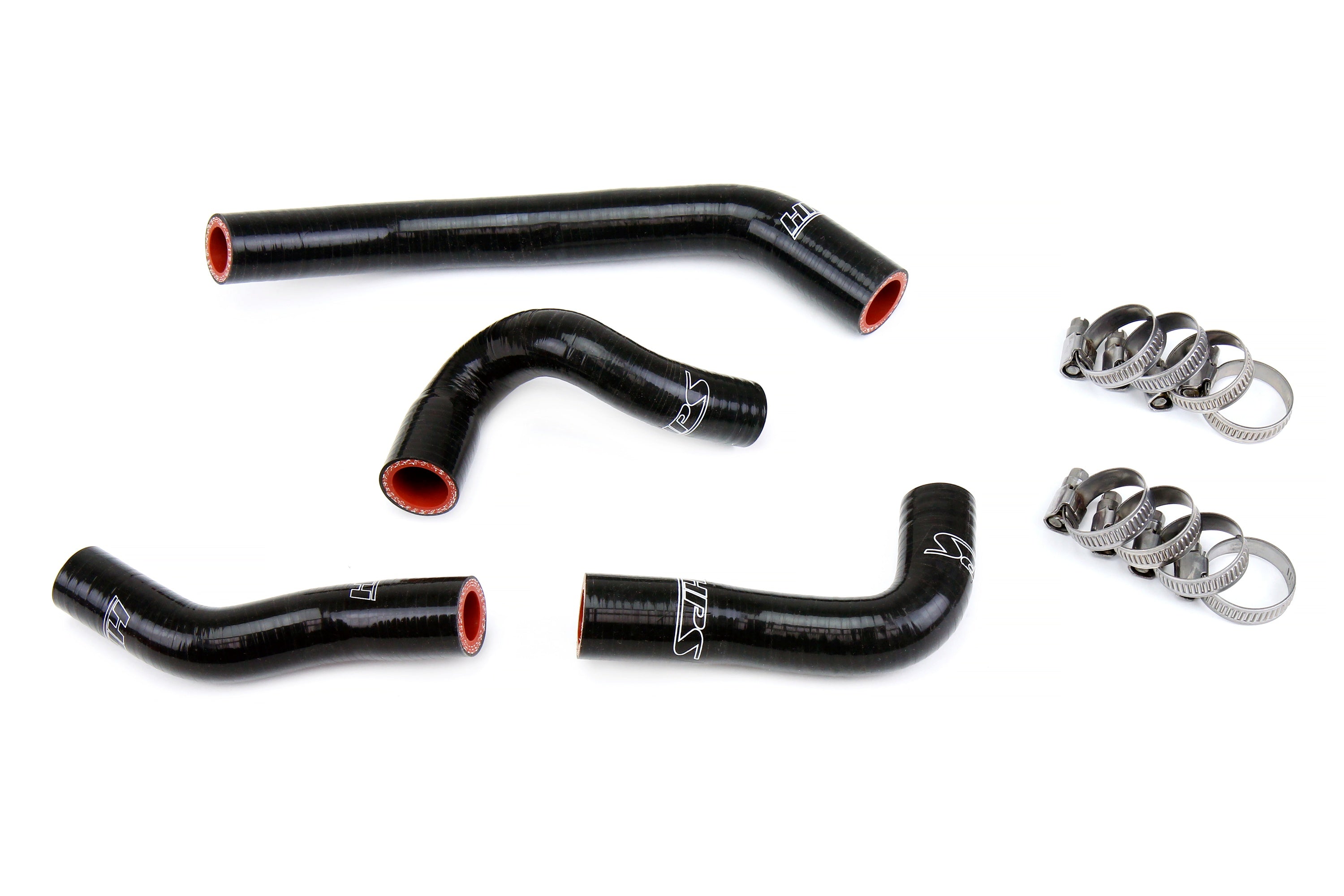 HPS Performance Hps Silicone Radiator Coolant Hose Kit 57 1825 Blk Black - 57-1825-BLK