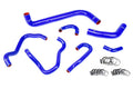 HPS Performance Hps Silicone Radiator And Heater Coolant Hose Kit 57 1490 Blue Blue - 57-1490-BLUE
