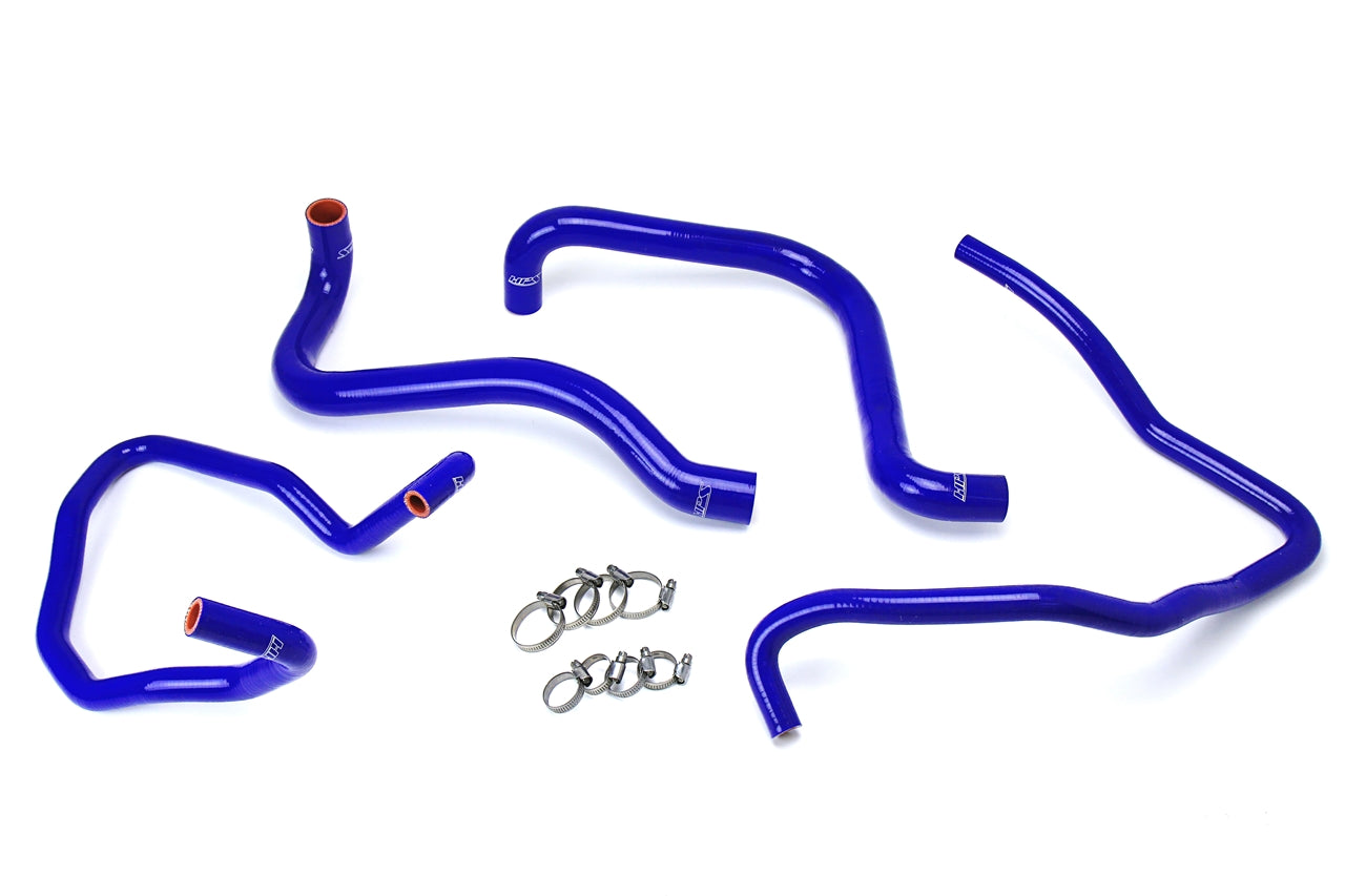 HPS Performance Hps Silicone Radiator And Heater Coolant Hose Kit 57 1589 Blue Blue - 57-1589-BLUE