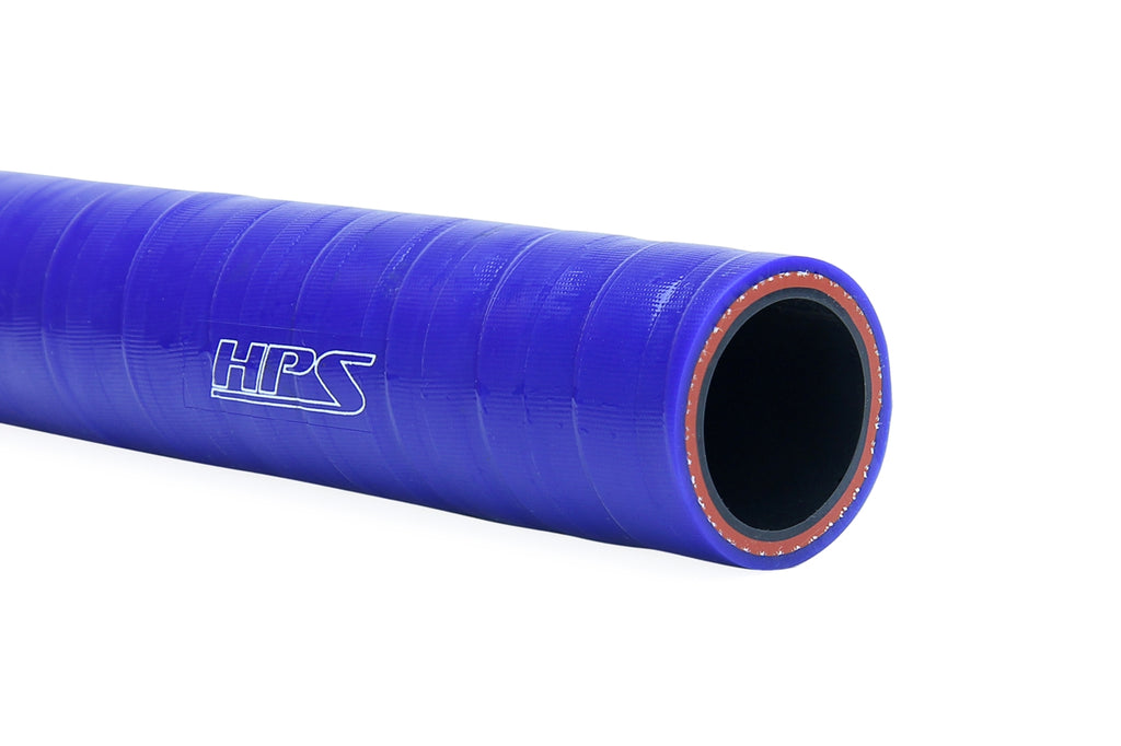 HPS Performance Hps Fkm Lined Oil Resistant Silicone Hose 3/8" Id, 8 Foot Length Fkm 8 F 038 Blue Blue - FKM-8F-038-BLUE