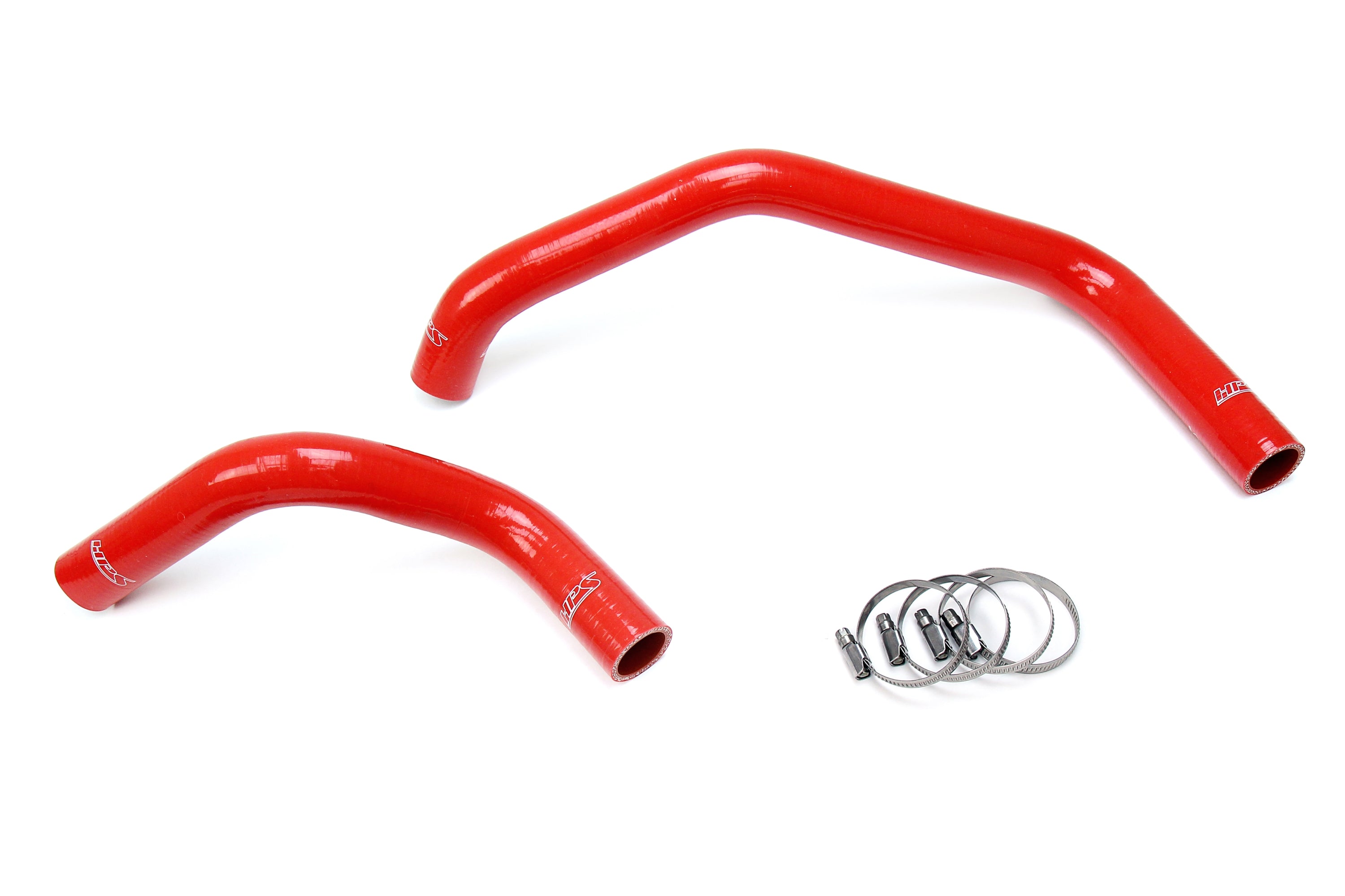 HPS Performance Hps Silicone Radiator Coolant Hose Kit 57 1301 Red Red - 57-1301-RED