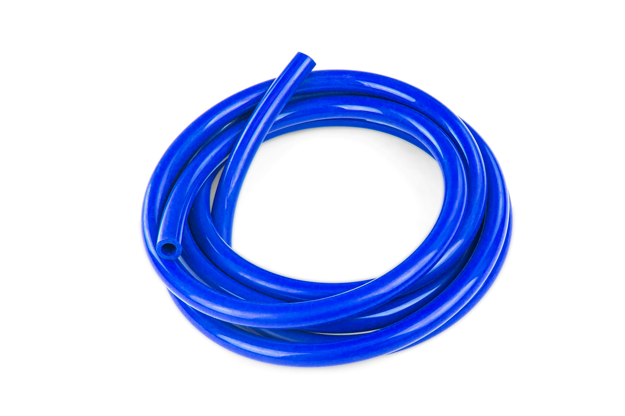 HPS Performance Hps Silicone Vacuum Hose 3.5mm Id, 5 Foot Roll, 1.5mm Wall Thickness Htsvh35 R2 Blu Ex5 Blue - HTSVH35R2-BLUEx5
