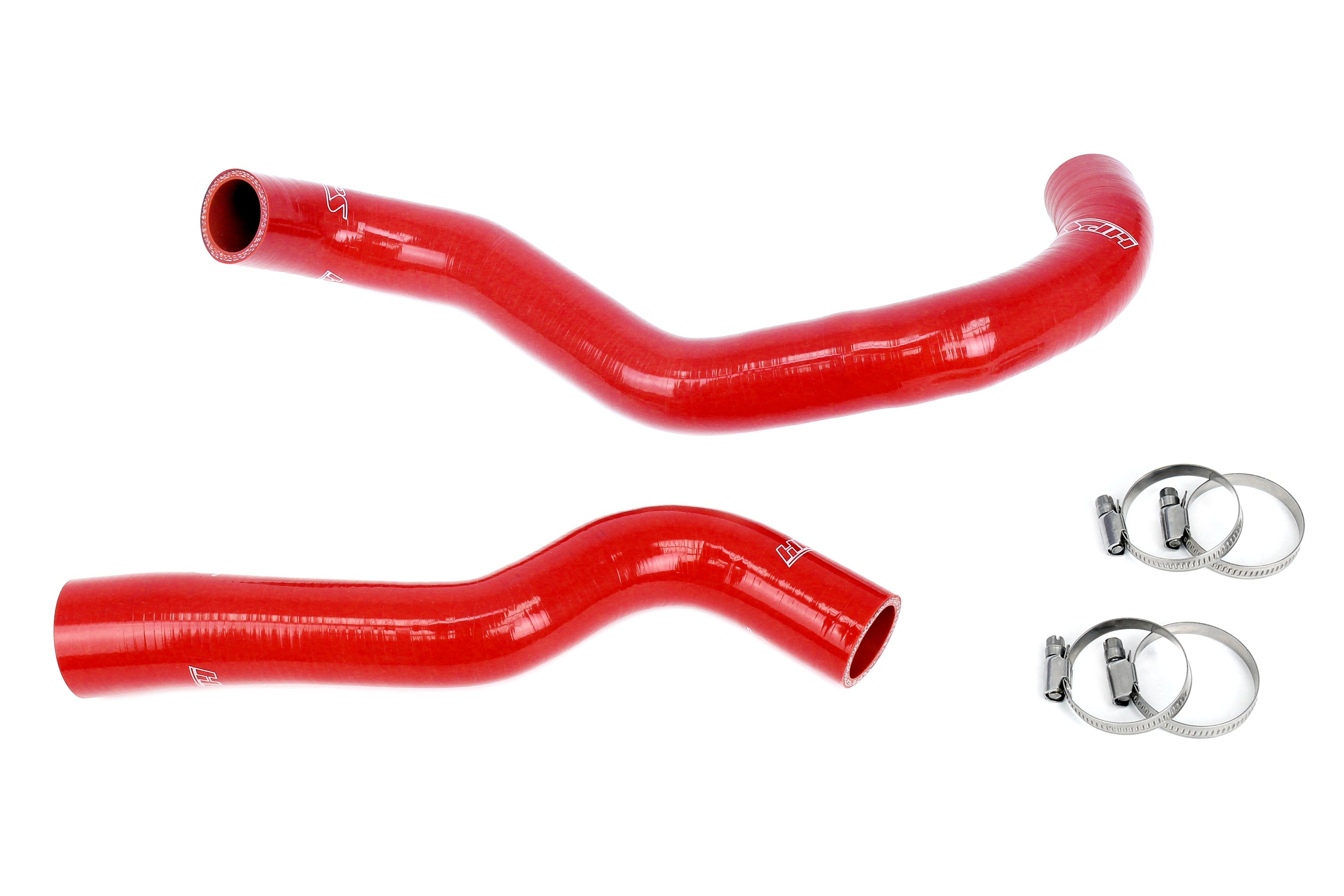 HPS Performance Hps Silicone Radiator Coolant Hose Kit 57 2043 Red Red - 57-2043-RED