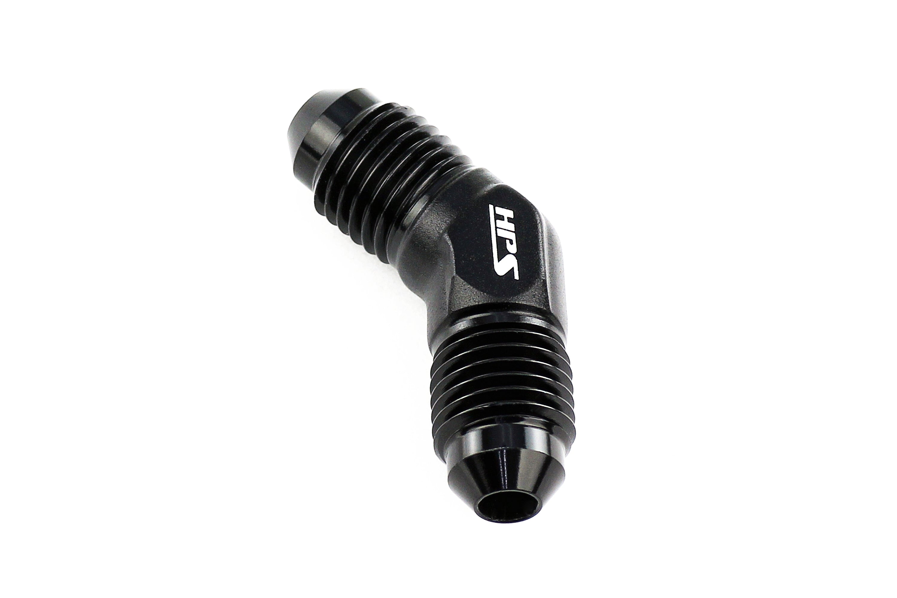 HPS Performance 45 Degree AN -4 Male to Male AN Union Adapter AN813-4