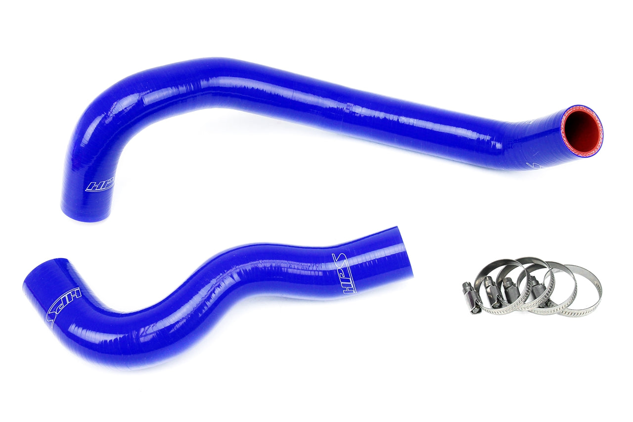 HPS Performance Hps Silicone Radiator Coolant Hose Kit 57 1438 Blue Blue - 57-1438-BLUE