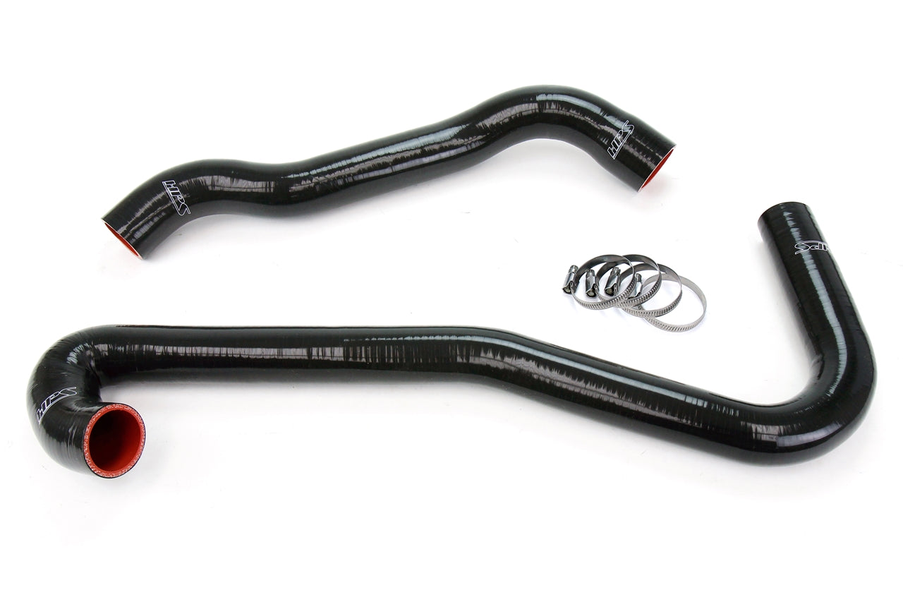 HPS Performance Hps Silicone Radiator Coolant Hose Kit 57 1453 Blk Black - 57-1453-BLK