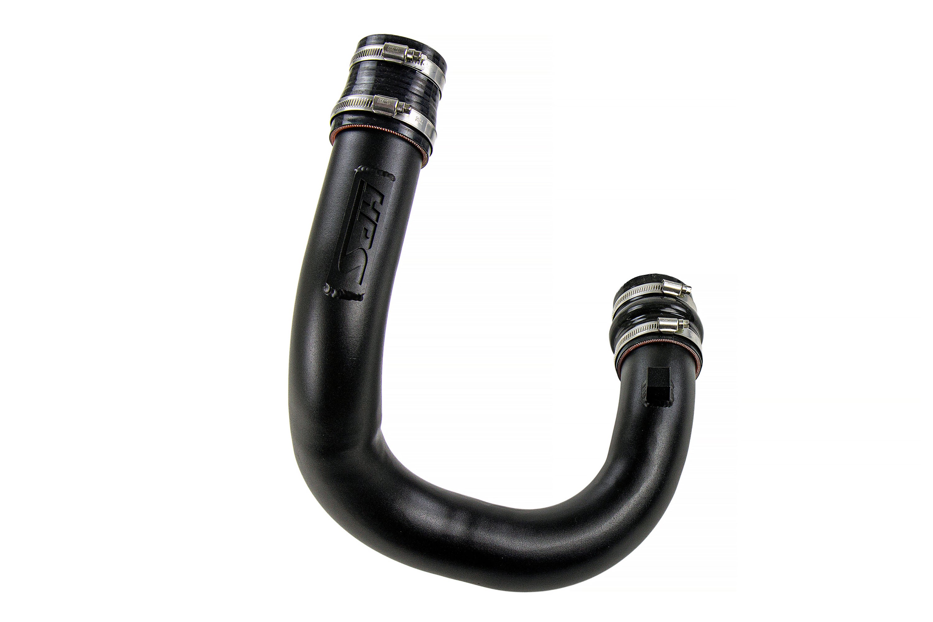 HPS Performance Lower Cold Side Charge Pipe Kit 17-136WB Black - 17-136WB