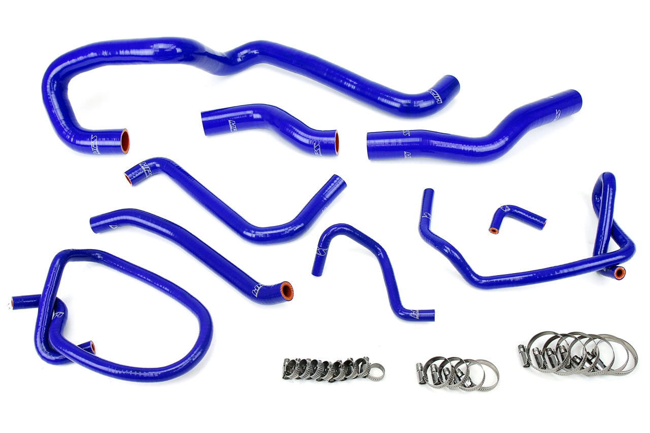 HPS Performance Hps Silicone Radiator Coolant Hose Kit 57 1423 Blue Blue - 57-1423-BLUE