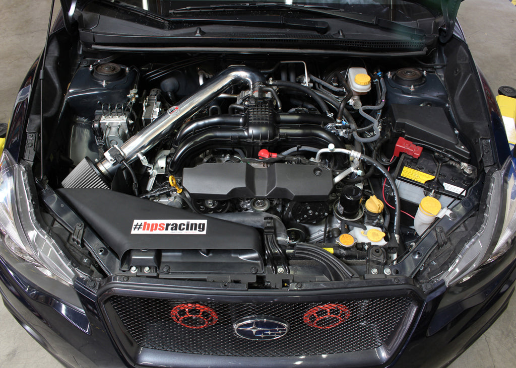 HPS Performance Air Intake Kit With Heat Shield 827-563BL Blue - 827-563BL