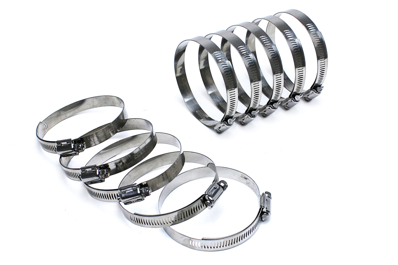 HPS Performance Hps Stainless Steel Worm Gear Hose Clamp 2 5/16"   3 1/4" (10 Pieces) Sswc 59 83x10 - SSWC-59-83x10