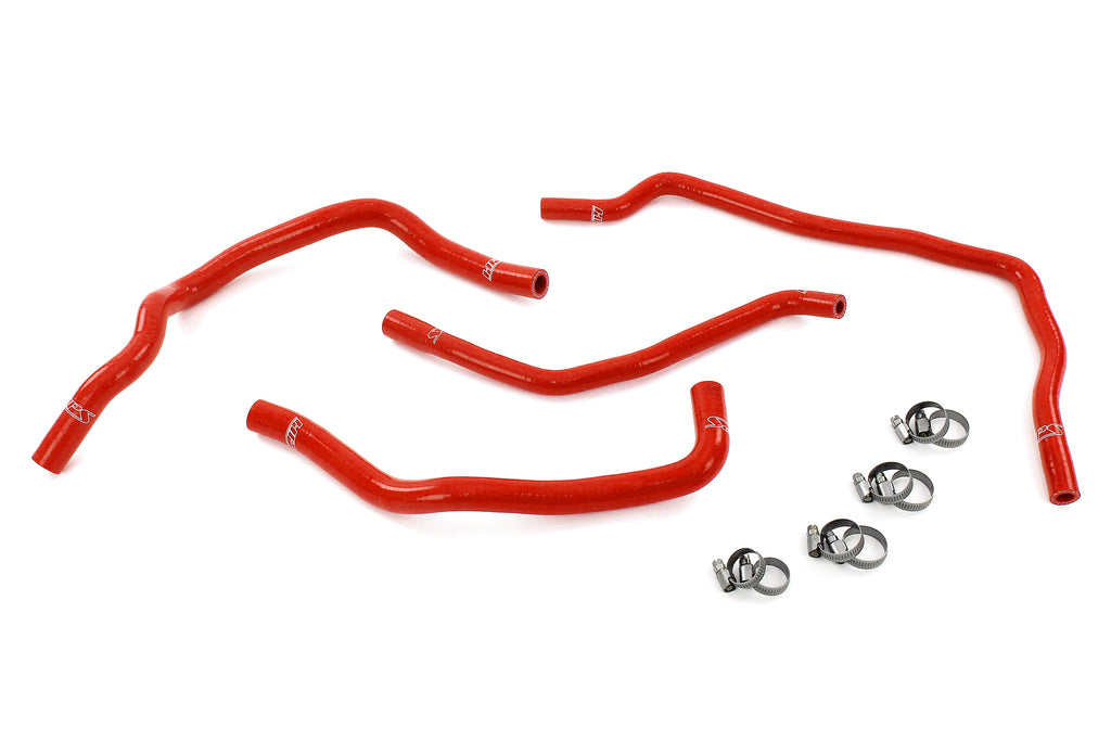 HPS Performance Hps Silicone Heater And Expansion Tank Coolant Hose Kit 57 2102 Red Red - 57-2102-RED