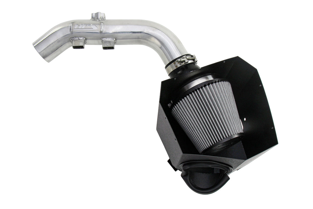 HPS Performance Air Intake Kit With Heat Shield 827-699P Polished - 827-699P