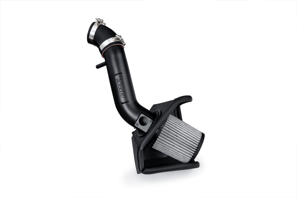 HPS Performance Air Intake Kit With Heat Shield 827-692WB Black - 827-692WB