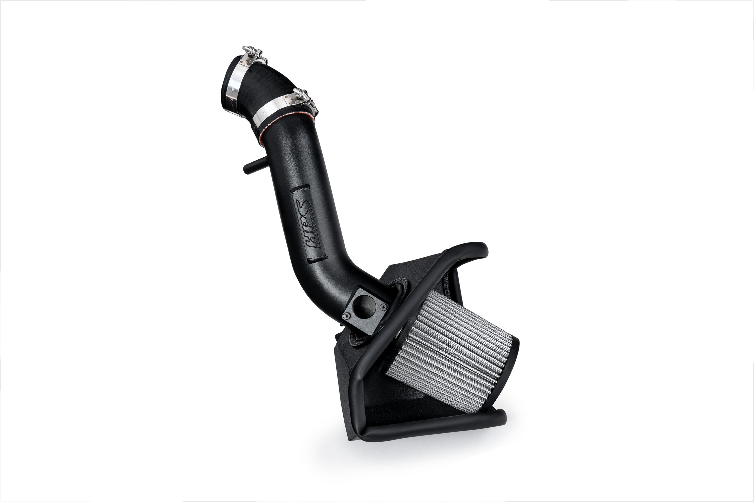 HPS Performance Air Intake Kit With Heat Shield 827-692WB Black - 827-692WB