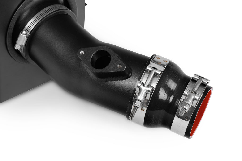 HPS Performance Air Intake Kit With Heat Shield 827-736WB Black - 827-736WB