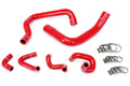 HPS Performance Hps Silicone Radiator And Heater Coolant Hose Kit 57 1010 Red Red - 57-1010-RED