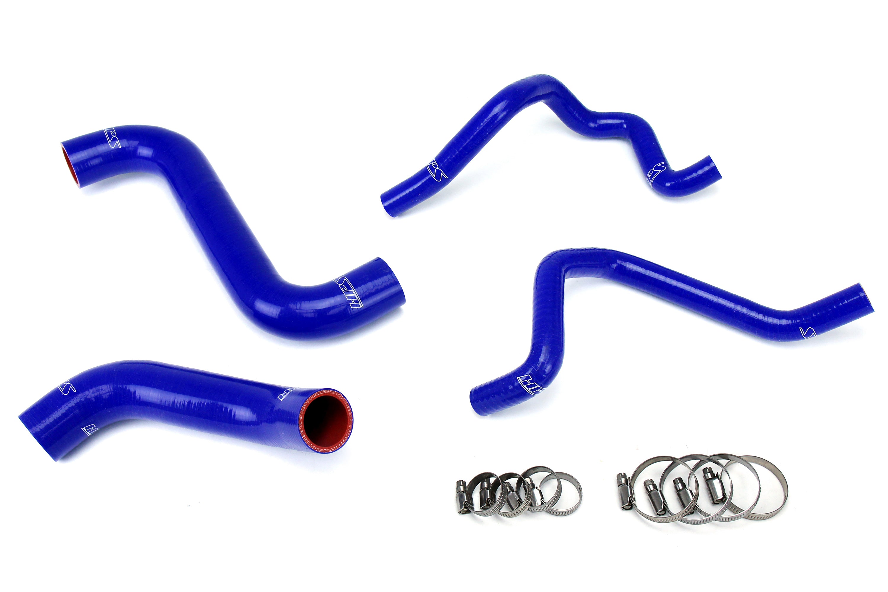 HPS Performance Hps Silicone Radiator And Heater Coolant Hose Kit 57 1811 Blue Blue - 57-1811-BLUE