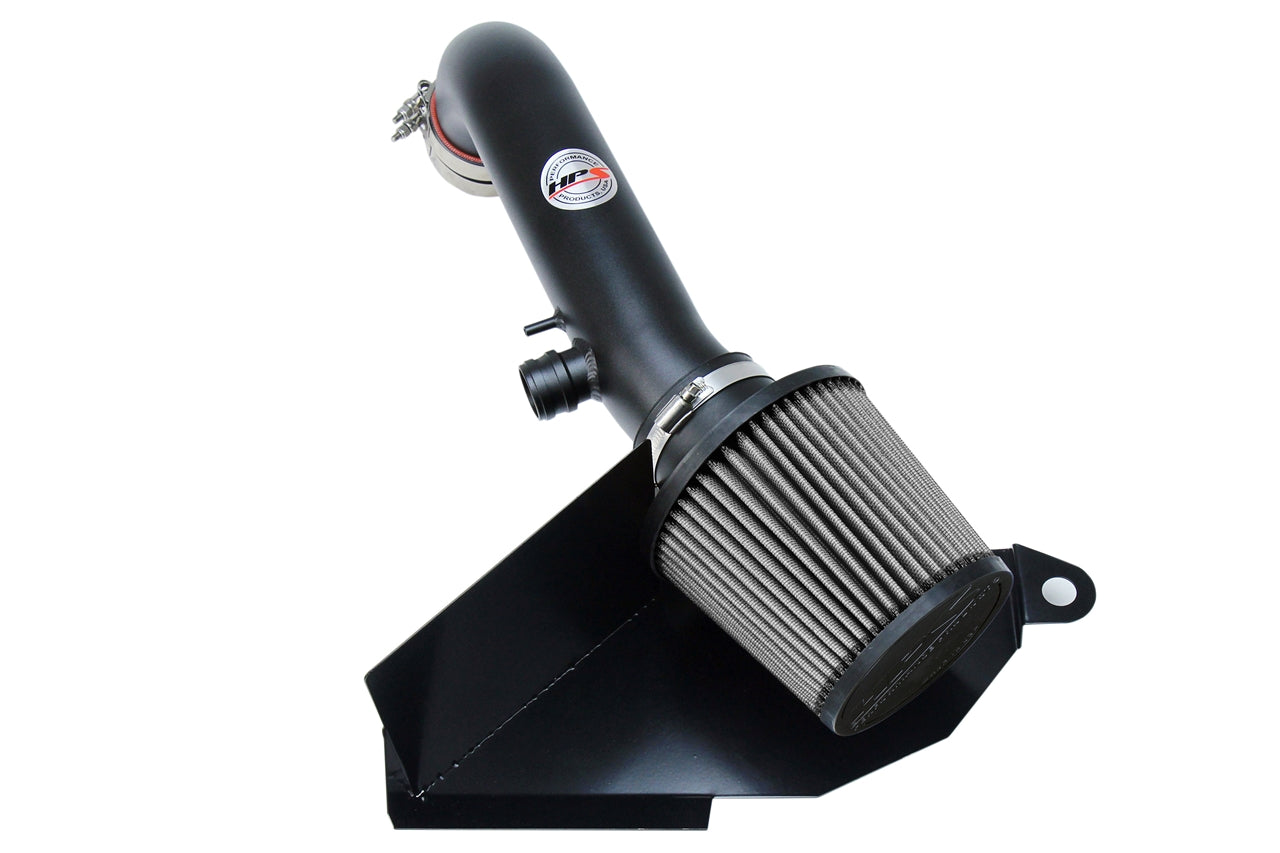 HPS Performance Air Intake Kit With Heat Shield 827-577WB Black - 827-577WB