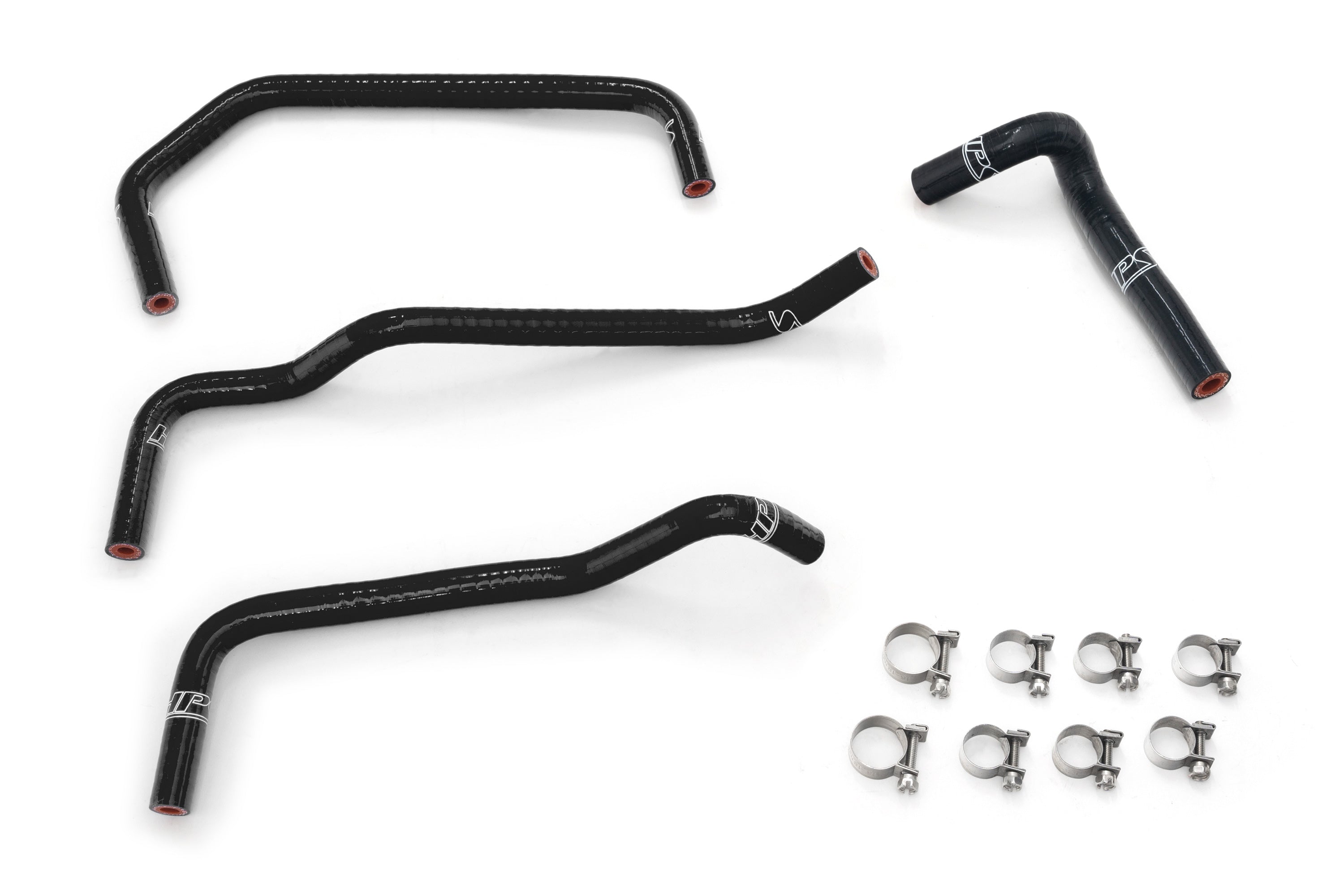 HPS Performance Hps Silicone Ancillary Water Bypass Coolant Hose Kit 57 2158 Blk Black - 57-2158-BLK