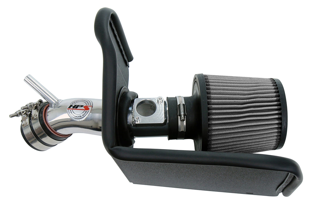 HPS Performance Air Intake Kit With Heat Shield 827-631P Polished - 827-631P