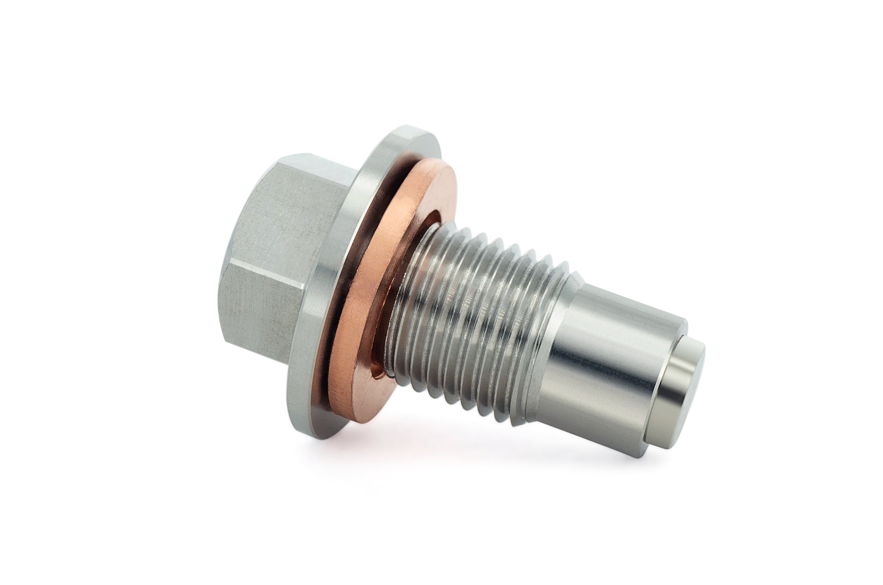 HPS Performance Hps Stainless Steel Magnetic Drain Plug 1/2" 20, Mdp A050 20 - MDP-A050-20