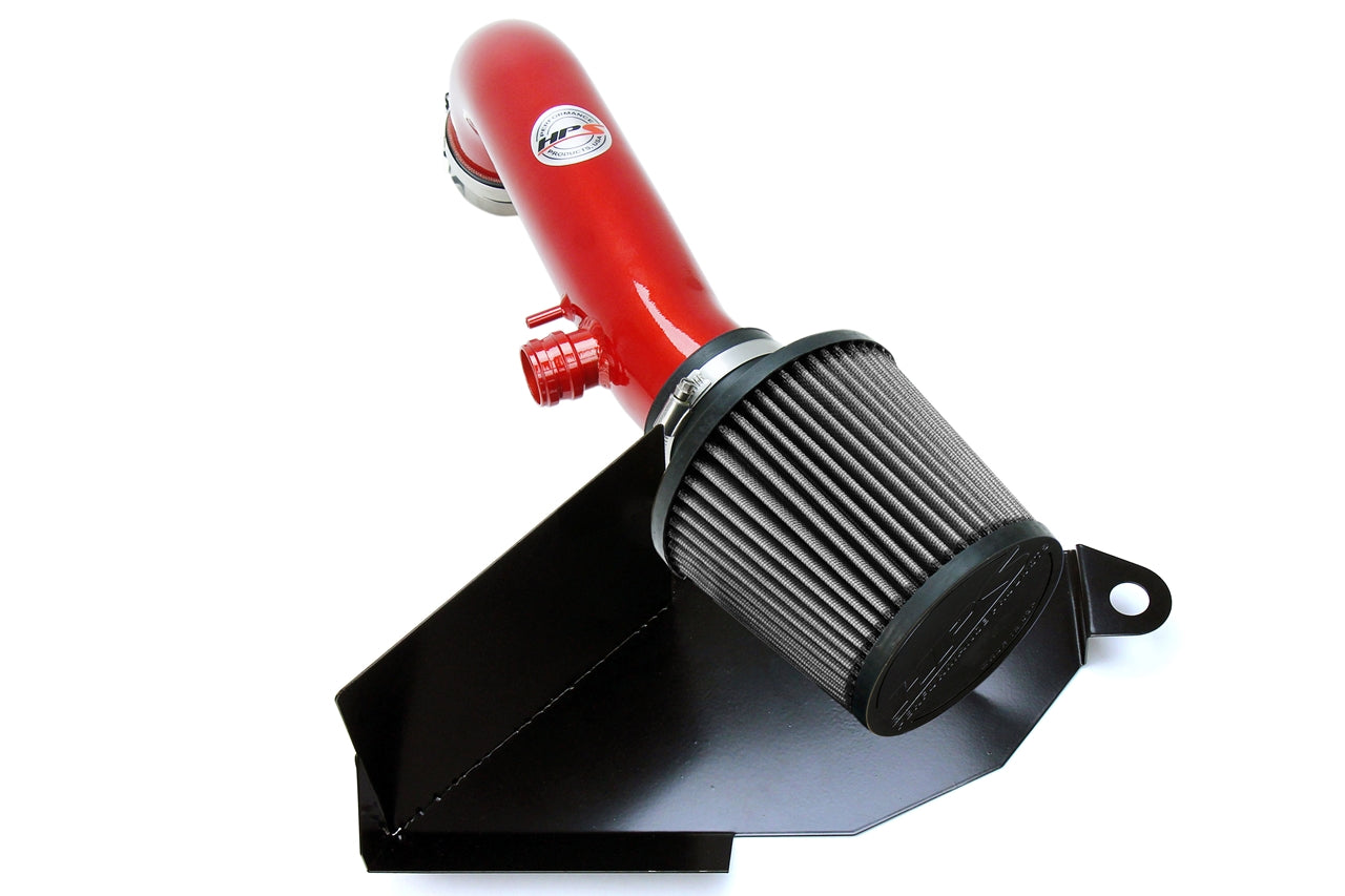 HPS Performance Air Intake Kit With Heat Shield 827-577R Red - 827-577R