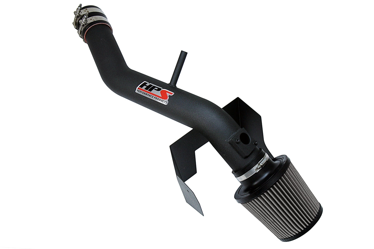 HPS Performance Air Intake Kit With Heat Shield 827-597WB Black - 827-597WB