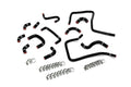 HPS Performance Hps Silicone Ancillary Coolant Hose Kit 57 2303 Blk Black - 57-2303-BLK