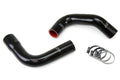 HPS Performance Hps Silicone Radiator Coolant Hose Kit 57 1588 Blk Black - 57-1588-BLK