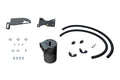 HPS Performance Oil Catch Can Kit 860-025WB Black - 860-025WB