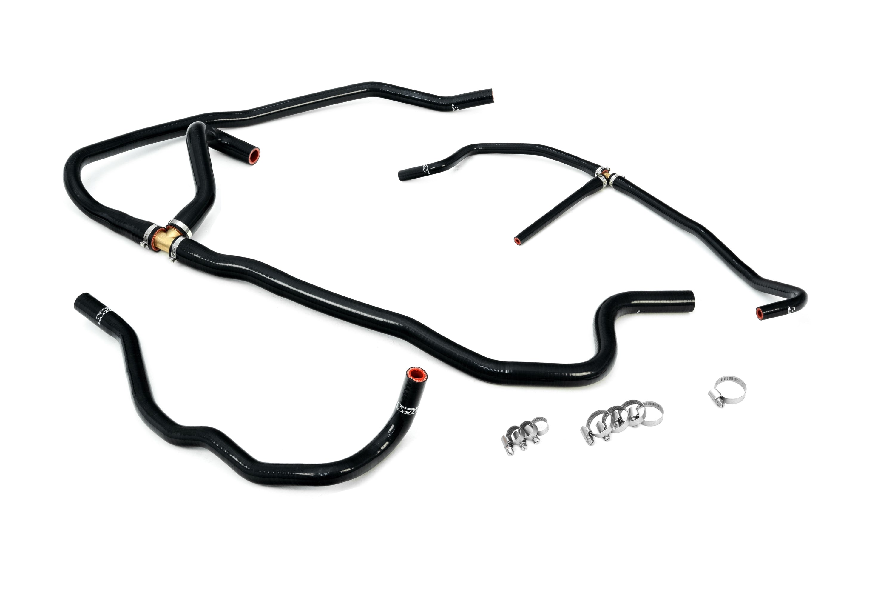 HPS Performance Hps Silicone Heater Coolant Hose Kit 57 1277 H Blk Black - 57-1277H-BLK