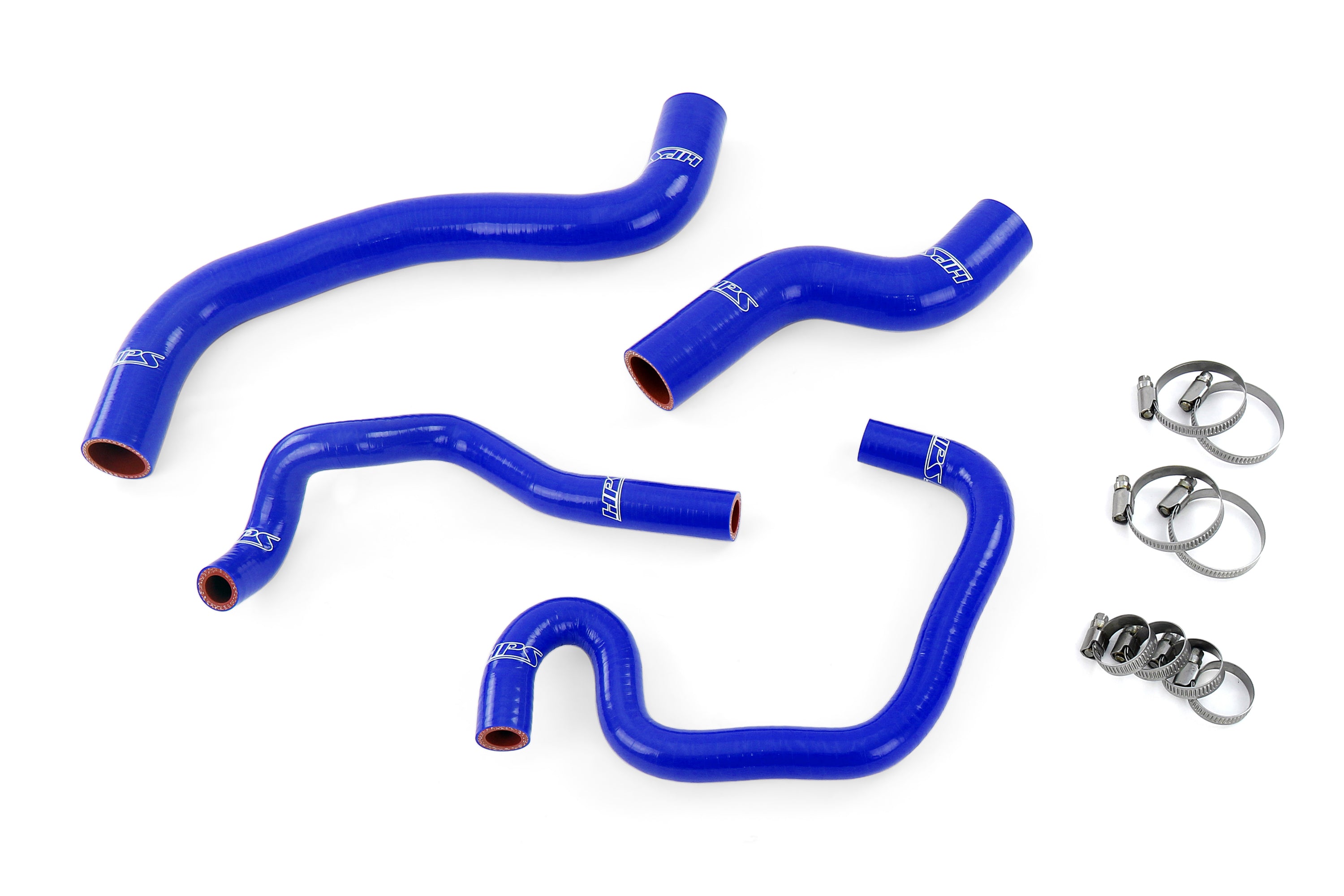 HPS Performance Hps Silicone Radiator And Heater Coolant Hose Kit 57 1080 Blue Blue - 57-1080-BLUE