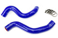 HPS Performance Hps Silicone Radiator Coolant Hose Kit 57 1058 Blue Blue - 57-1058-BLUE