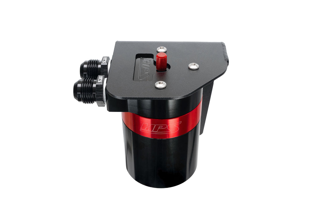 HPS Performance Oil Catch Can Kit 860-023 Red - 860-023