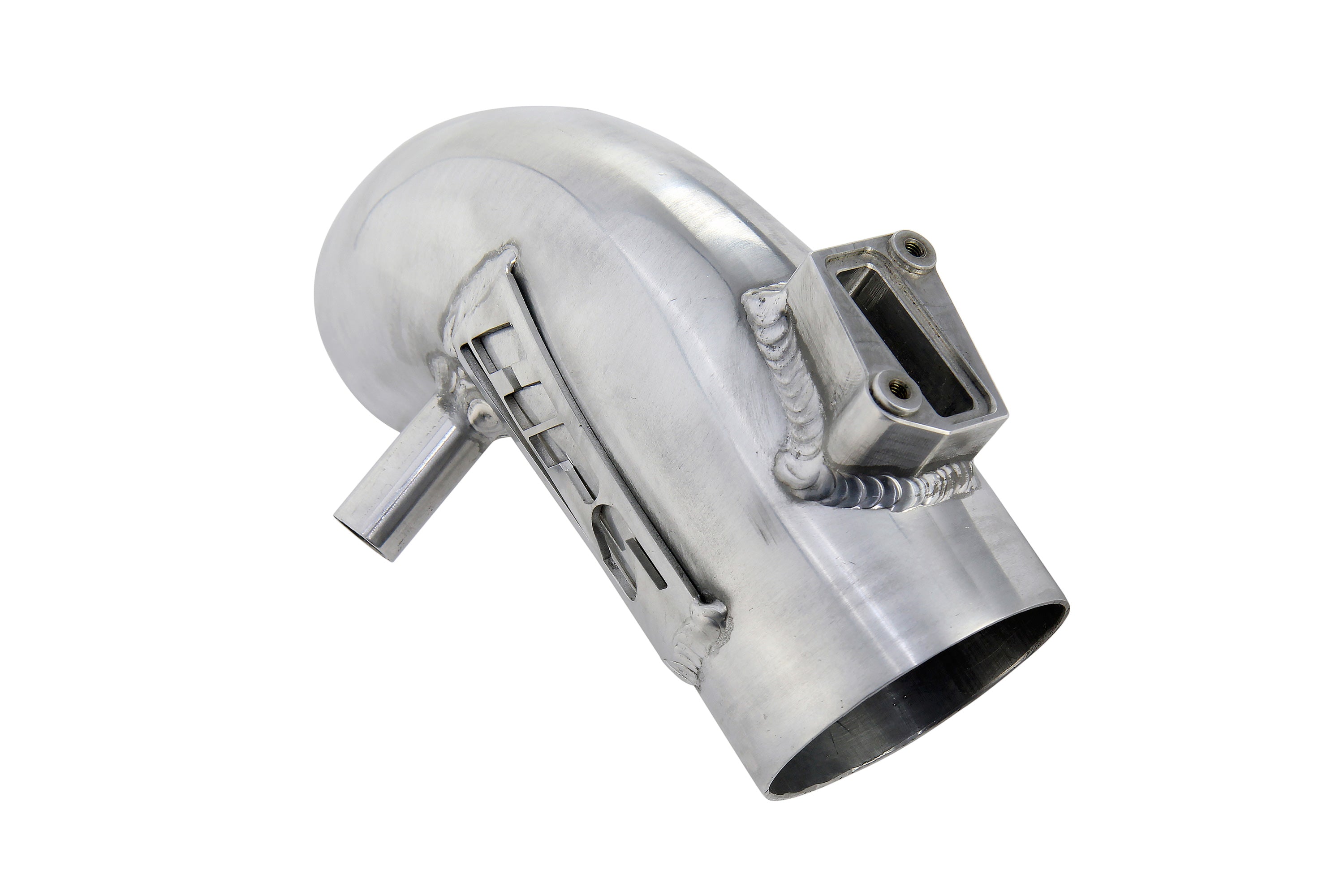 HPS Performance Air Intake Kit With Heat Shield 827-700P Polished - 827-700P