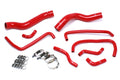 HPS Performance Hps Silicone Radiator And Heater Coolant Hose Kit 57 1503 Red Red - 57-1503-RED