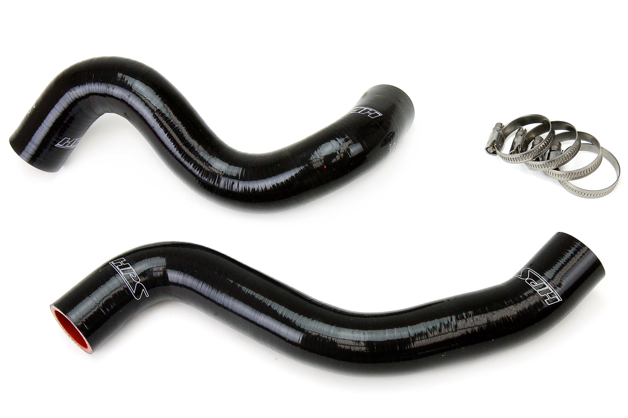 HPS Performance Hps Silicone Radiator Coolant Hose Kit 57 1058 Blk Black - 57-1058-BLK