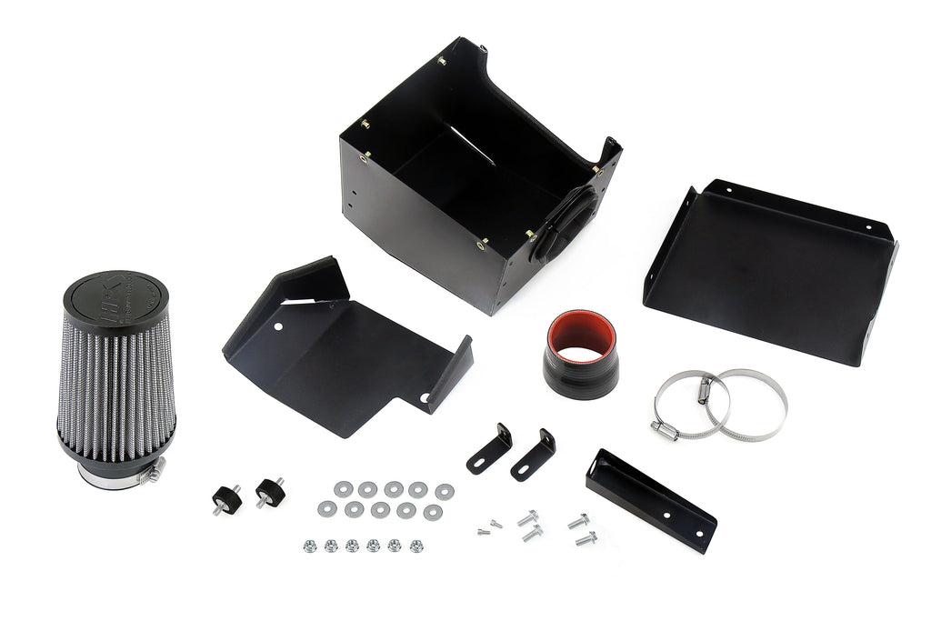 HPS Performance Air Intake Kit With Heat Shield 827-406WB Black - 827-406WB