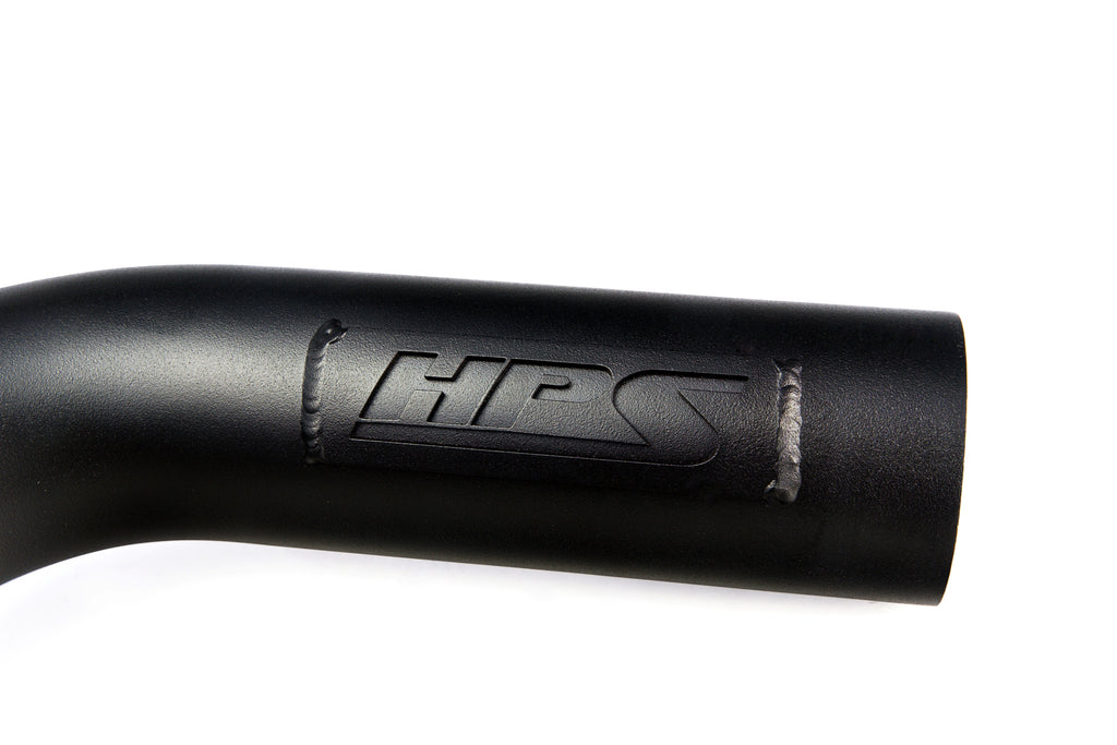 HPS Performance Air Intake Kit With Heat Shield 827-727WB Black - 827-727WB