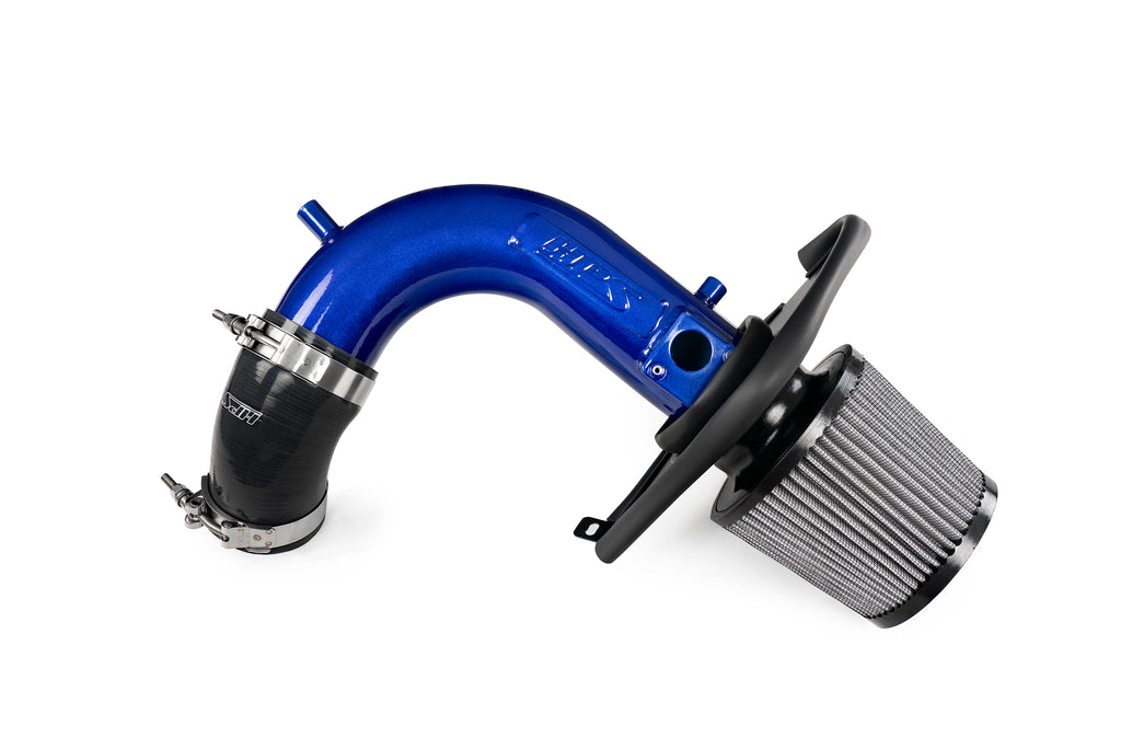 HPS Performance Air Intake Kit With Heat Shield 827-738BL Blue - 827-738BL
