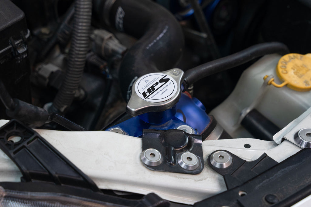 HPS Performance High-Pressure Stainless Steel Radiator Cap, Type B, Flat Valve, 2068-38N