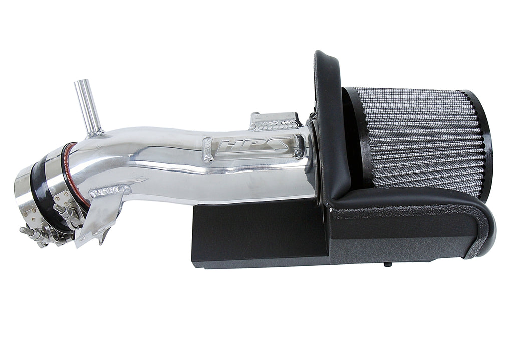 HPS Performance Air Intake Kit With Heat Shield 827-675P Polished - 827-675P