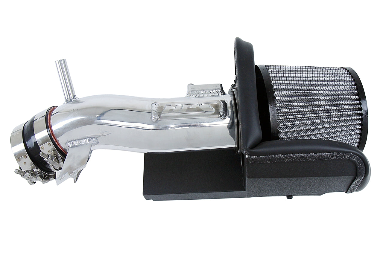HPS Performance Air Intake Kit With Heat Shield 827-675P Polished - 827-675P