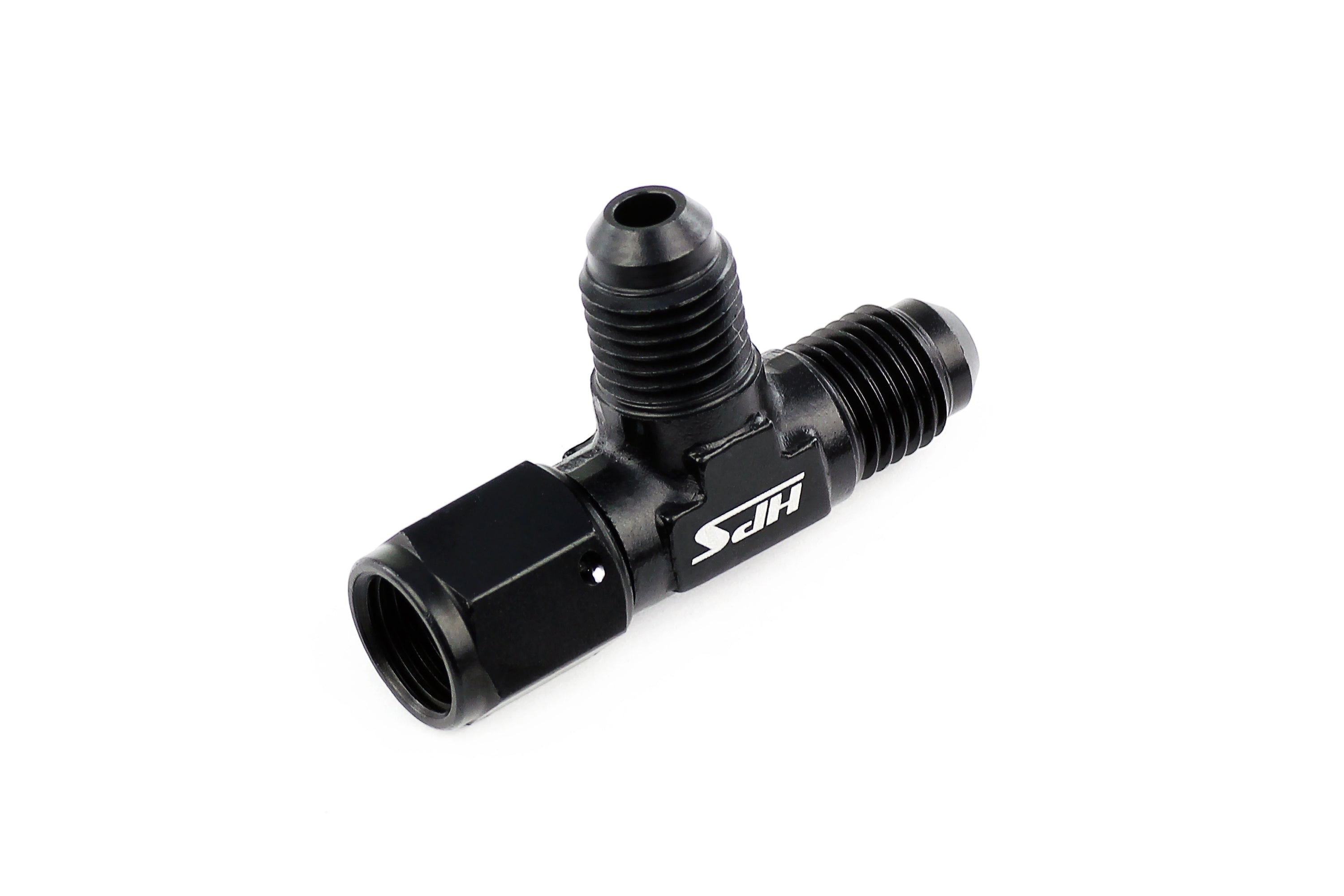HPS Performance Aluminum AN -3 Tee Adapter with Female on Run AN9261-3
