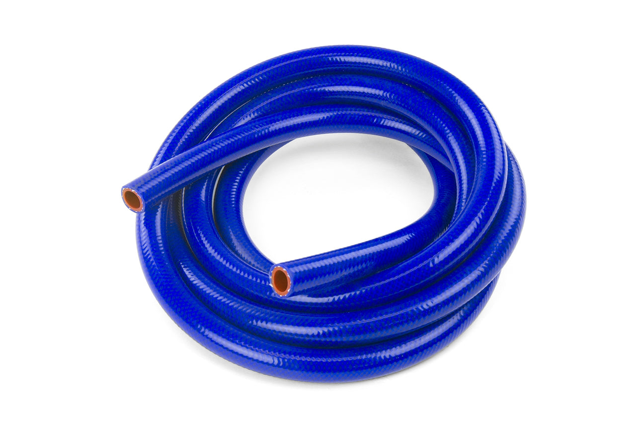 HPS Performance Hps Silicone Heater Hose 1/8" Id, 10 Foot Roll Hthh 013 Blu Ex10 Blue - HTHH-013-BLUEx10