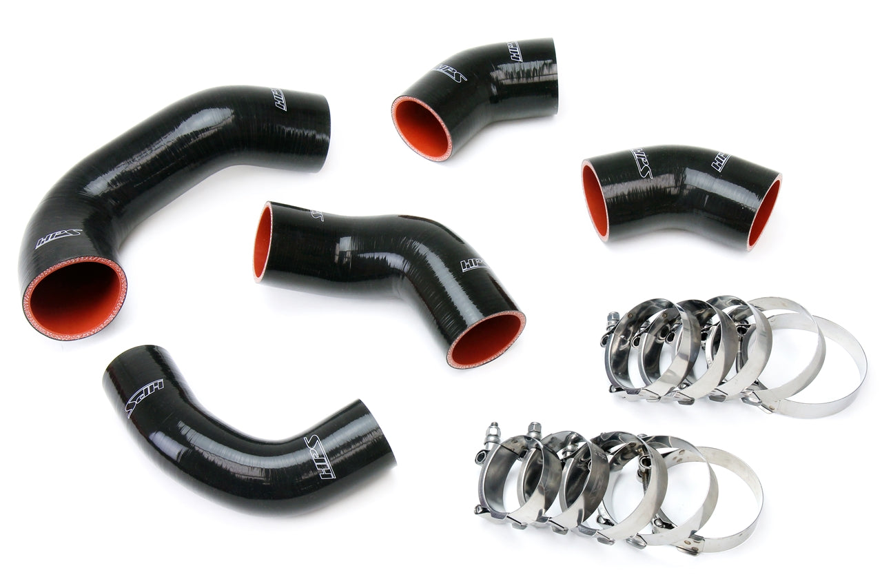 HPS Performance Hps Silicone Intercooler Hose Kit 57 1227 Blk Black - 57-1227-BLK
